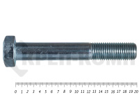 Болты DIN 931, с неполной резьбой, цинк, 30х200 мм пр.8.8 (25 кг/18)