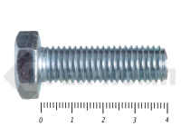 Болты DIN 931, с неполной резьбой, цинк, 12х 40 мм пр.8.8 (25 кг/484)
