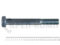 Болты DIN 931, с неполной резьбой, цинк, 36х280 мм, пр.8.8 (15,1 кг/6)
