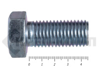 Болты DIN 931, с неполной резьбой, цинк, 20х 45 мм пр.8.8 МОСКРЕП (25 кг/139)