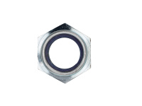 Гайка с контрящим кольцом DIN985 м24 (250шт) следы окисления (доп.скидка -50%)