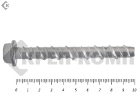 Анкер-шуруп по бетону CON-R 10х100 мм(50 шт)