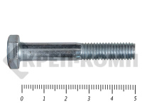 Болты DIN 931, с неполной резьбой, цинк, 8х 50 мм пр.8.8 МОСКРЕП (99 шт/2.5)